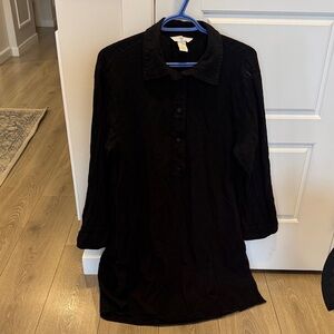 H&M Black Midi Dress